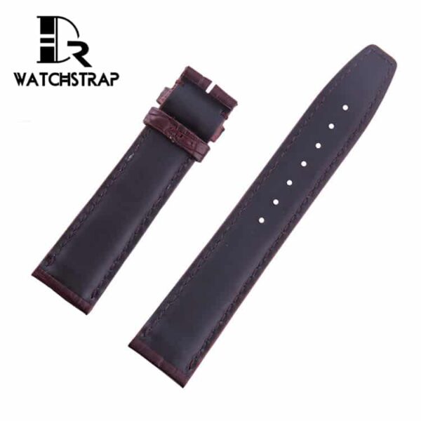 Replacement 20mm leather watch band for IWC watch