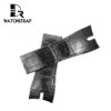 Replacement high-end quality genuine America alligator black leather watch band 26mm Handmade Roger Dubuis Excalibur strap