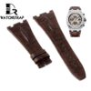 Replacement Brown Bone Leather Strap fit for Audemars Piguet Royal Oak