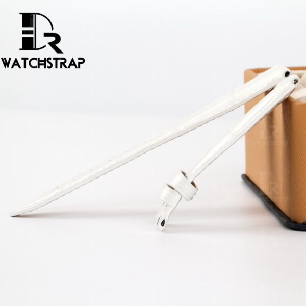 Best quality crocodile White America Alligator replacement Franck Muller leather strap and watch band for Franck Muller Casablanca 8880 luxury wristwatch - High-end watchbands online
