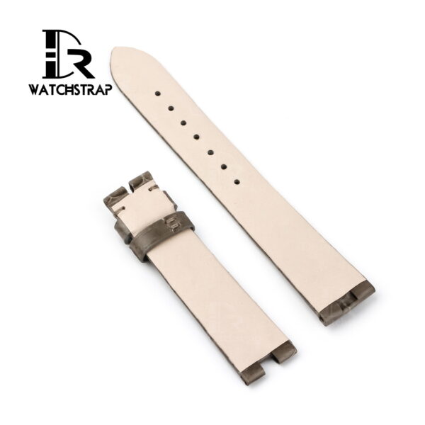 Replacement Olive leather watch band fit for Breguet Reine de Naples Ladies watch