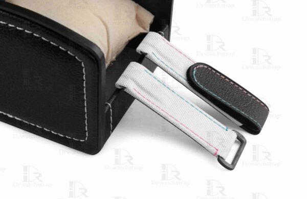 Custom velcro watch strap for Rolex Daytona DiW (Curved end & 2 pin holes)