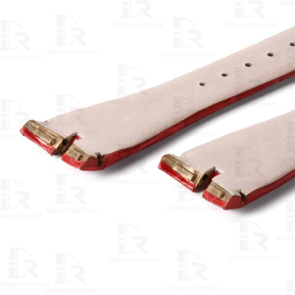 Best quality replacement Red leather alligator siamese red Roger Dubuis replacement straps and watch bands for Roger Dubuis Excalibur ladies' women's watches online for sale a ( (6)