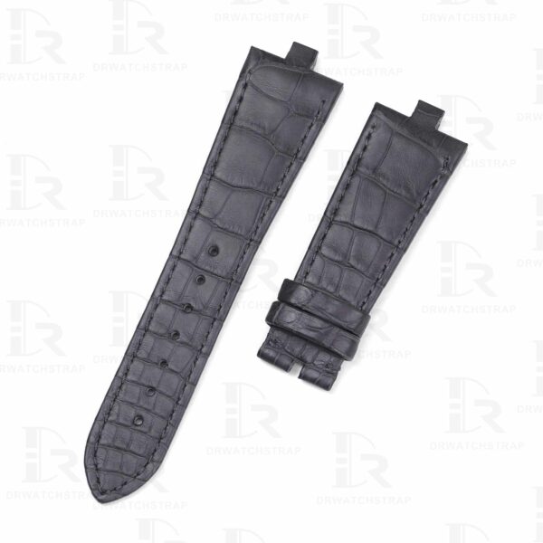 Buy Custom Vacheron Constantin VCO42042 Grey leather 23mm strap handcrafted for sale (1)