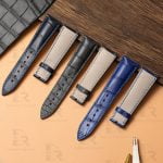 Replacement leather straps for Franck Muller Long Island watchbands