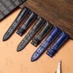 Replacement leather straps for Franck Muller Long Island watchbands