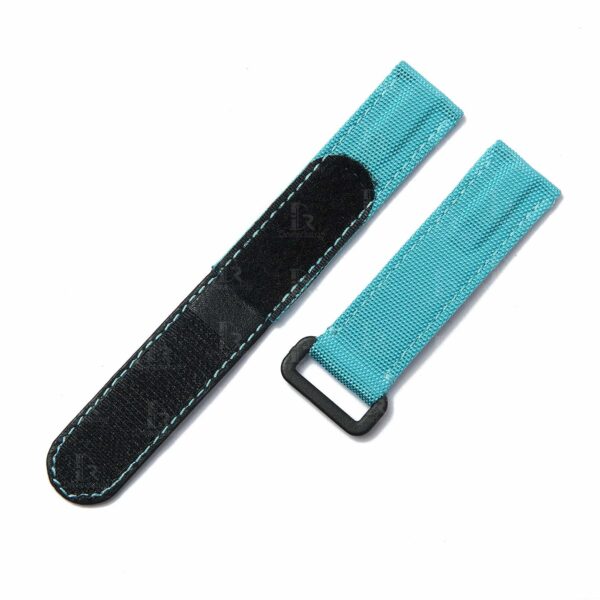 Rolex velcro high quality light blue nylon watch band