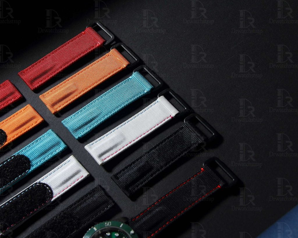 replacement 20mm velcro watch strap for Rolex, Omega, Patek Philippe, Blancpain and more