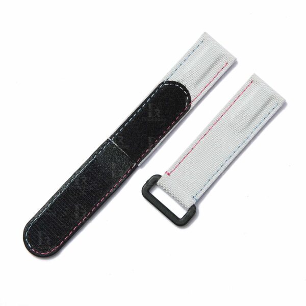 Rolex velcro high quality white nylon watch band