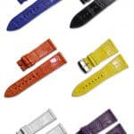 Franck Muller Conquistador black alligator leather strap