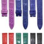 Franck Muller V45 V41 V32 replacement blue alligator strap for sale