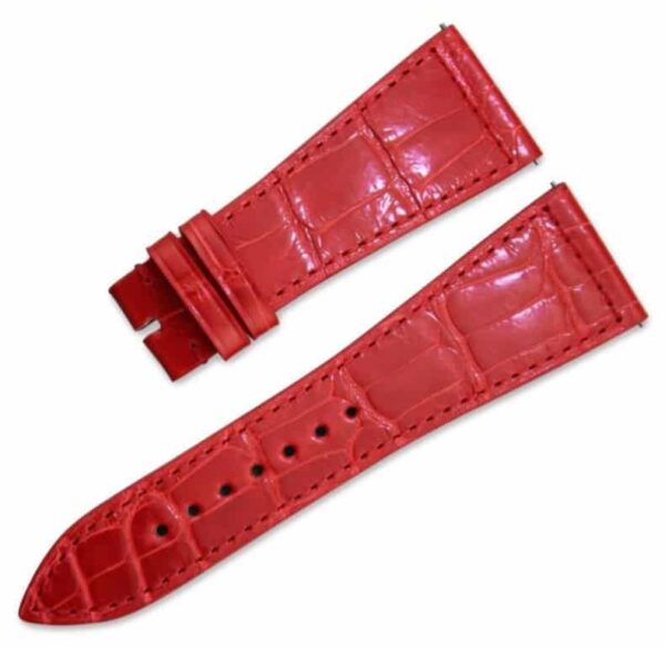 Replacement leather watch strap for Franck Muller Long Island band