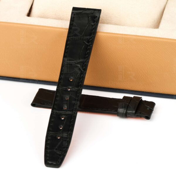 Grade A alligator belly-scale leather