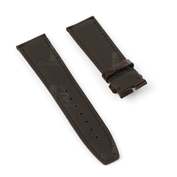 Handcrafted Brown leather strap for IWC Portofino watch 20mm