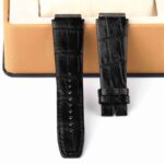 Canvas Pattern Rubber blue Velcro & Elastic strap