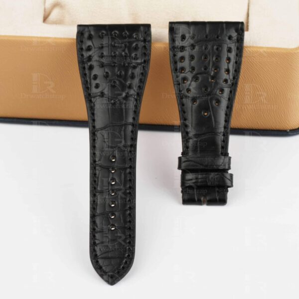 Roger Dubuis Golden Square leather watch band strap