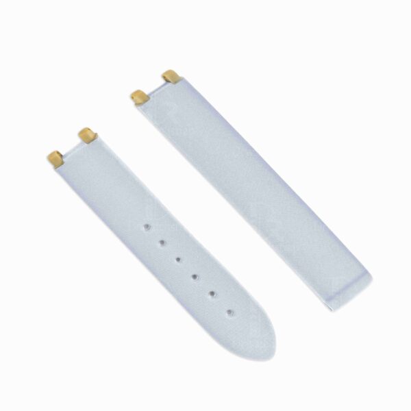 replacement ice blue satin ribbon replacement watch band strap fit for omega de ville ladymatic