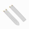 replacement White satin ribbon replacement watch band strap fit for omega de ville ladymatic
