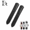 Replacement Cartier Ballon Bleu leather strap black replacement black blue pink brown watchbands for Cartier Ballon Bleu watches 33mm 36mm 42mm 43mm best quality straps online for sale
