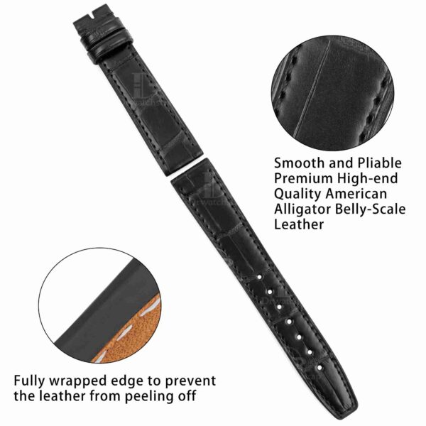 Smooth and Pliable alligator leather