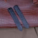 Handcrafted leather strap for Cartier Ballon Bleu colorful replacement alligator watch band