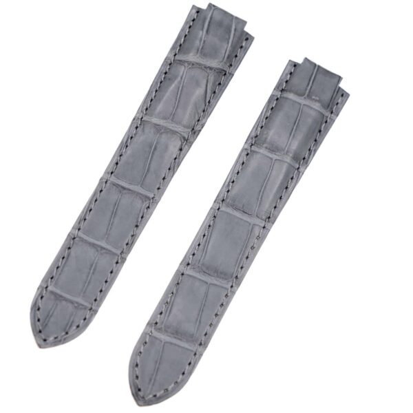 Cartier ballon bleu strap elegant grey alligator