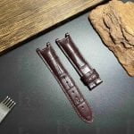 Cartier Pasha pink alligator leather watch band strap (1)