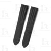 Buy Custom best quality black canvas nylon for Cartier Roadster 2510 xl Quickswitch handmade strap and watch band fabric replacement Chronograph Non Chronograph mens and womens 19mm 20mm watch (3)