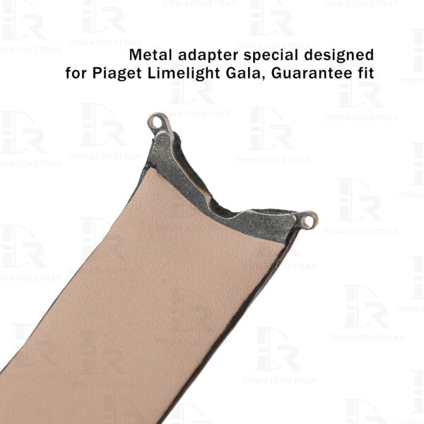 Buy custom Piaget Limelight Gala watch strap Black Alligator leather watch band for sale (2)