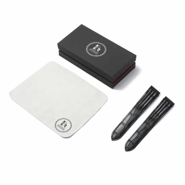 Cartier Roadster custom strap quickswitch – Alligator leather with grooves