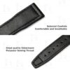 Custom Black replacement leather watch band & watch strap replacement for IWC Pilot Mark XVIII