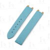 Custom Omega Ladymatic Tiffany Blue satin watch strap luxury watch replacement