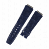 Custom Deep Blue Alligator leather watch strap replacement for Richard Mille