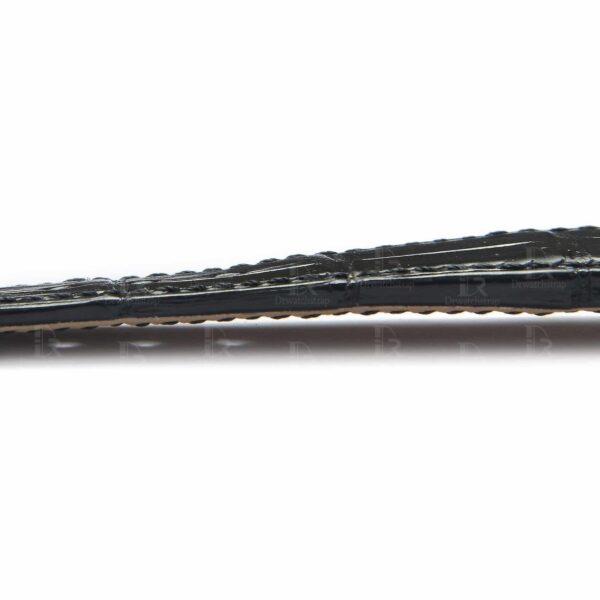 Replacement Black Alligator leather strap fit for Ulysse Nardin Executive