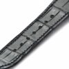 Replacement Black Alligator leather strap fit for Ulysse Nardin Executive