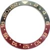 Root Beer GMT Bezel Insert: Replacement Black & Brown Ceramic Bezel Rose Gold