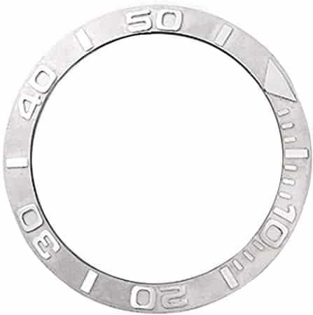 1607759998-replacement--bezel-insert-for-Rolex-Yacht-master-watch-Platinum-Bezel Rolex Yacht Master watch Replacement Platinum Bezel Insert Steel and Platinum bezel fit for Rolex Yachtmaster 40mm watch