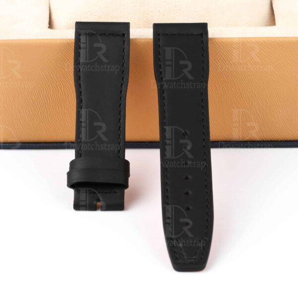 Custom OEM IWC aftermarket fabric nylon kevlar watch straps santoni black brown replacement santoni canvas watch band online for IWC Pilot's Mark XVIII Pilot's Chronograph watches 20mm 21mm