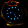 Replacement Rolex Bezel insert Pearl - Blue lume dot -Buy 1 get 1 free