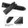 Genuine best quality OEM handmade custom Black Panerai Alligator Strap and watch band replacement 22mm 24mm for Panerai Luminor Due luxury watches from dr watchstrap for sale - Shop the premium crocodile material leather straps and watch bands wholesale online at a low price