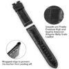 Genuine best quality OEM handmade custom Black Panerai Alligator Strap and watch band replacement 22mm 24mm for Panerai Luminor Due luxury watches from dr watchstrap for sale - Shop the premium crocodile material leather straps and watch bands wholesale online at a low price