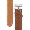 Handmade Brown Leather strap compatible with Apple Watch 38mm, 40mm, 42mm, 44mm