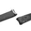 In Stock - 22mm Black Alligator leather watch band replacement for Corum Admirals Cup