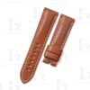 Buy Custom Brown calfskin leather Strap for Panerai replacement 22mm 24mm watch band for sale (1)