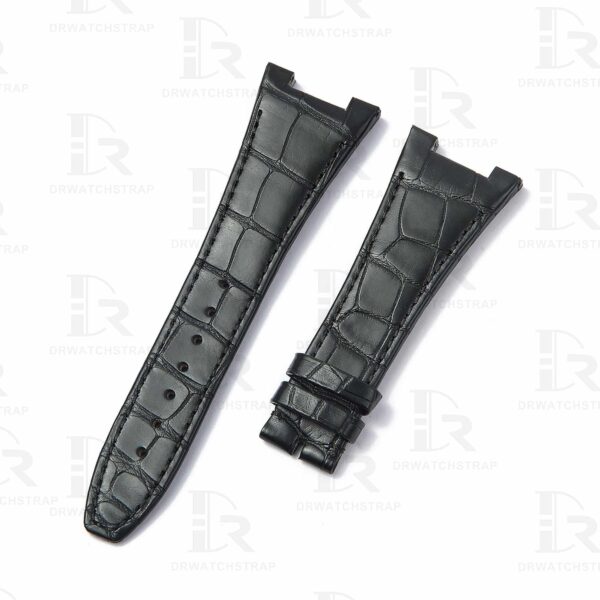 Buy Custom IWC Ingenieur 3227 3239 29mm Black Leather watch band Replacement straps