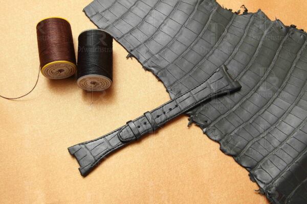 Handcrafted alligator leather strap for IWC Ingenieur replacement watchband for sale - OEM