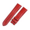 Premium aftermarket best OEM handmade Red Panerai calfskin leather Strap and watch band replacement 22mm 24mm for Panerai Luminor Due luxury watches from dr watchstrap for sale - Shop the premium