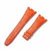 handcrafted Replacement lady Audemars Piguet Royal Oak Orange Alligator leather watch band handcrafted Replacement lady Audemars Piguet Royal Oak Orange Alligator leather watch band