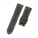 Custom Panerai Luminor Radiomir Submersible Crocodile Strap Blue Leather watch band 24mm 22mm
