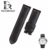 Premium best quality OEM brown handmade aftermarket Panerai strap 22mm 24mm 26mm leather strap & watch band replacement for Panerai Luminor Due Radiomir luxury watches from DR Watchstrap - Shop genuine calf leather straps and watch bands online for sale at a low price